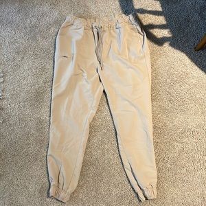 Jaanuu limited edition khaki scrub joggers